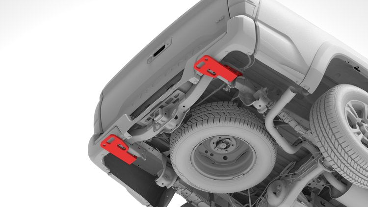 Nytop Rear Recovery Points For Tacoma (2016-2023)