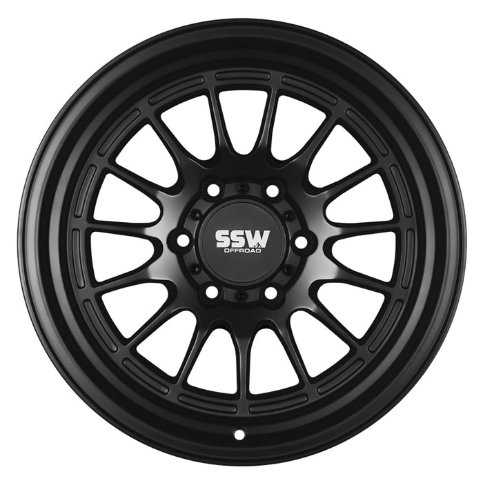 SSW Off-Road Wheels DAKAR / MATTE BLACK