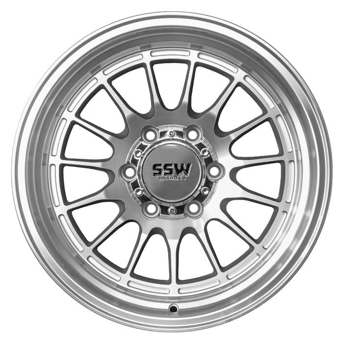 SSW Off-Road Wheels DAKAR / MACHINED SILVER